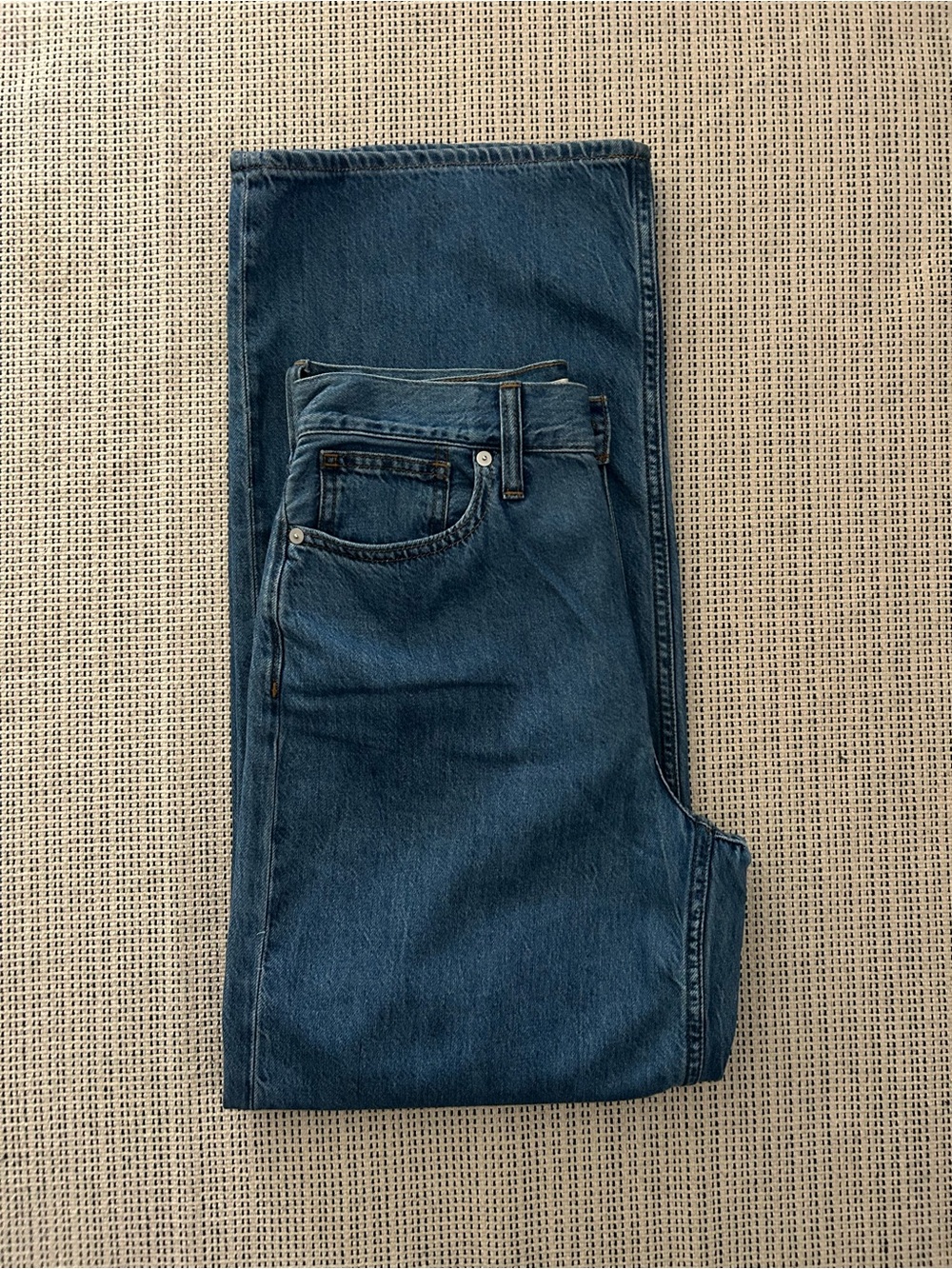Madewell High-Rise Dark Blue Denim Jeans